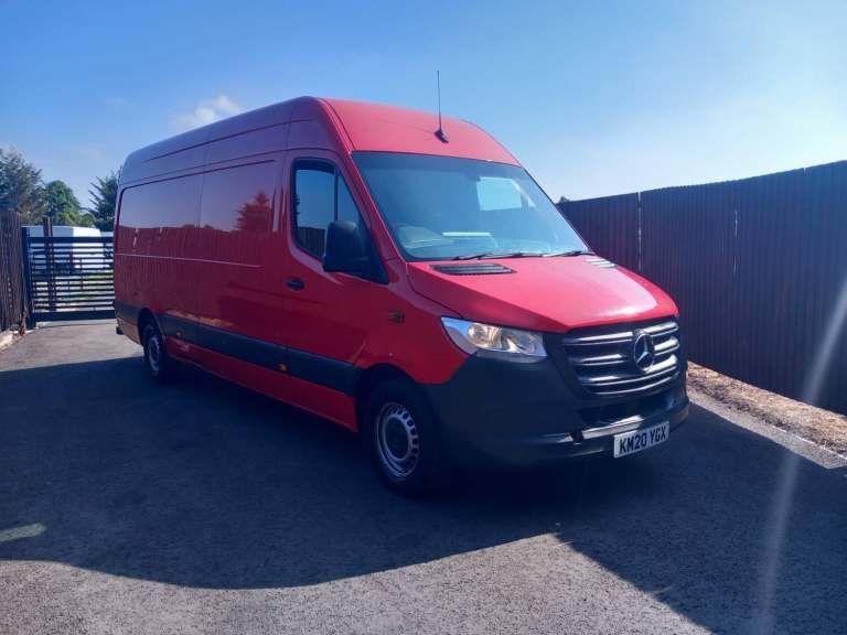 2020 Mercedes-Benz Sprinter LWB EURO 6 2.1 ENGINE + VAT PANEL VAN Diesel Manual