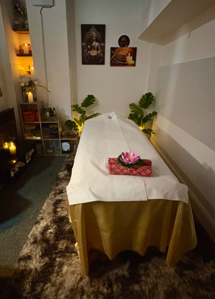 Professional Female massage therapist 