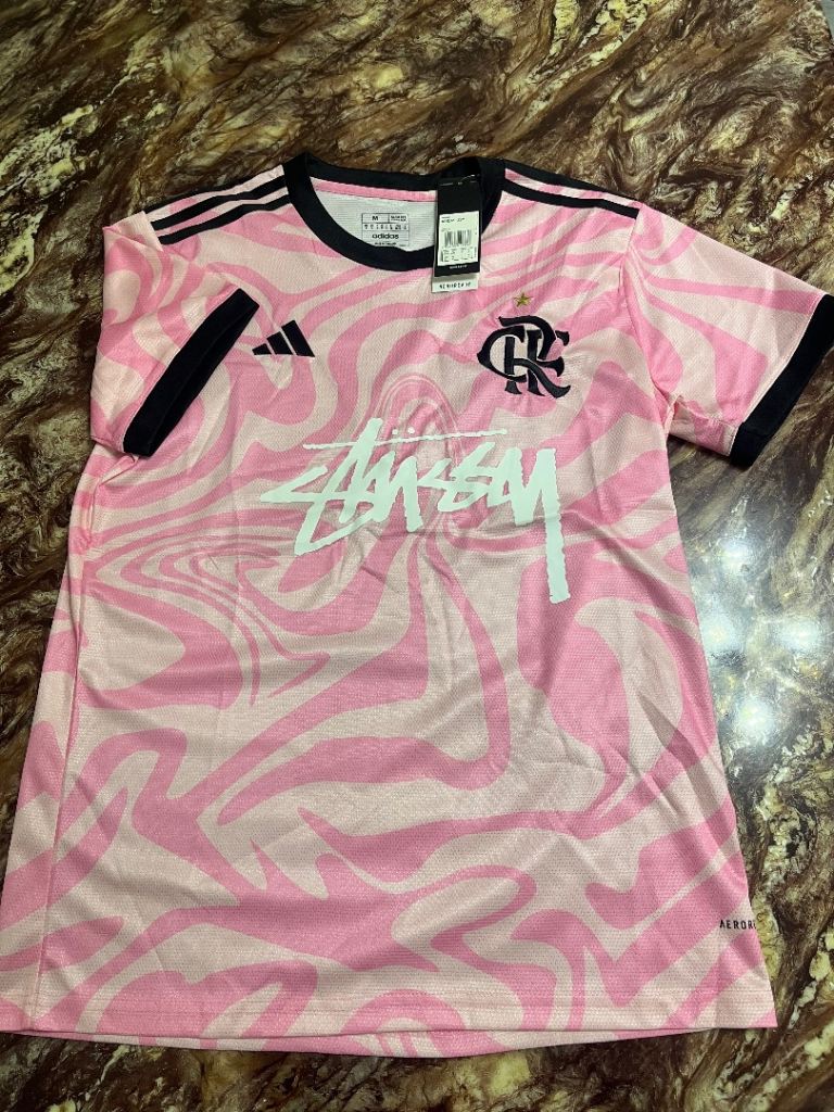 image for Stüssy x Flamengo concept football jersey