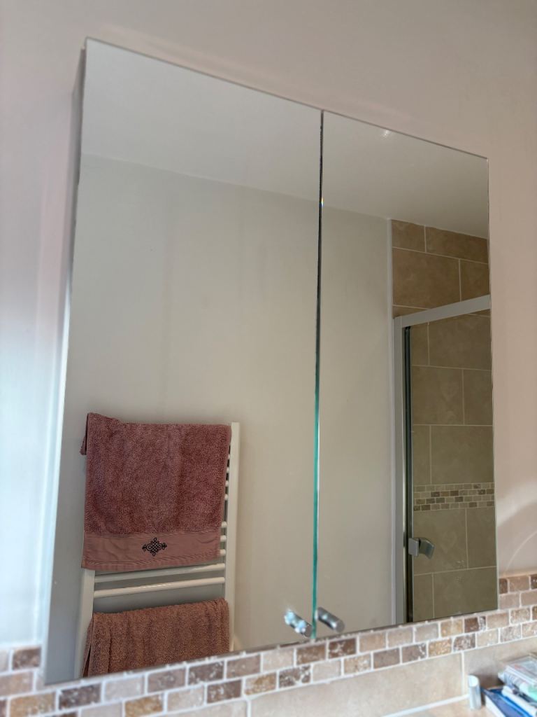 Bathroom Cabinet Mirrored 
