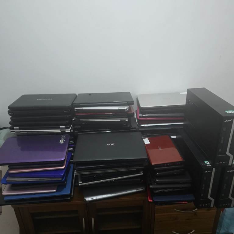 97 Laptops + 3 Desktops + Tablets – Mixed IT Stock Clearance Lot