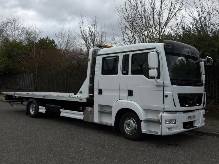 MAN/ ERF TGL 12.220 12 Ton Tilt & Slide Recovery Vehicle With 2nd Car Carrier