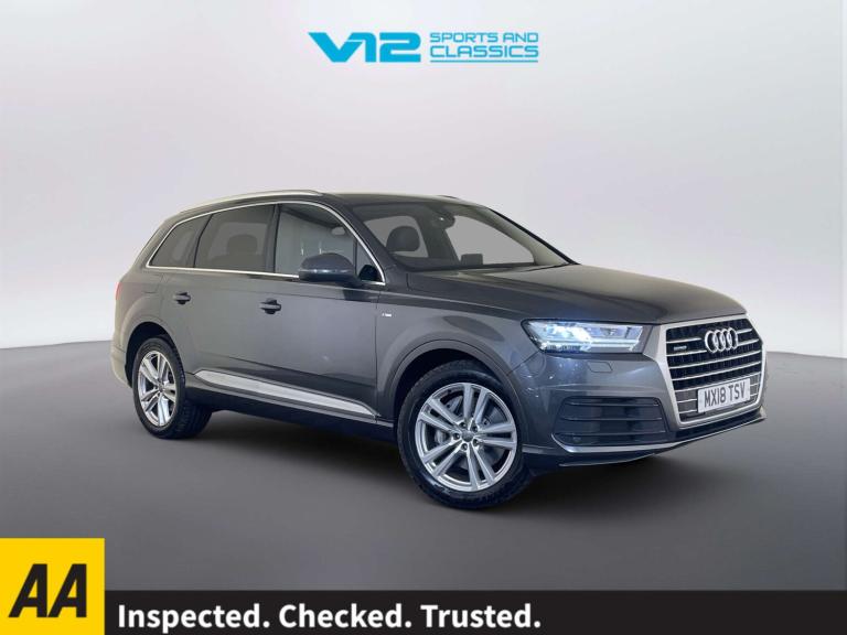2018 Audi Q7 3.0 TDI 218 Quattro S Line 5dr Tip Auto ESTATE DIESEL Automatic