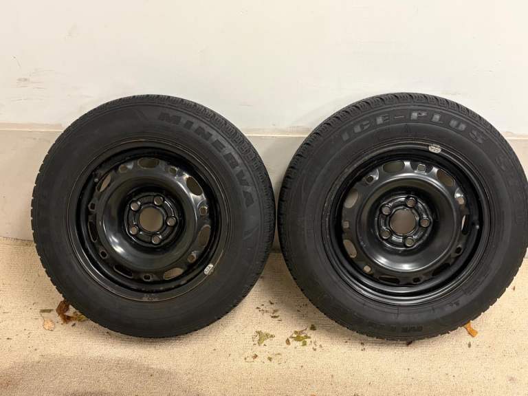 14 inch Steel Wheels with Winter Tyres 