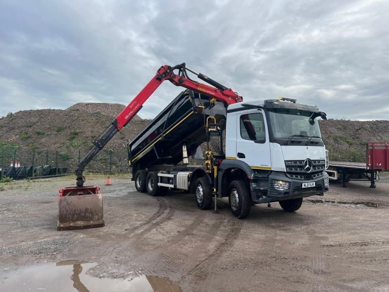 Mercedes-Benz Arocs 3240 TIPPER GRAB, CHOICE IN STOCK, WATCH VIDEO
