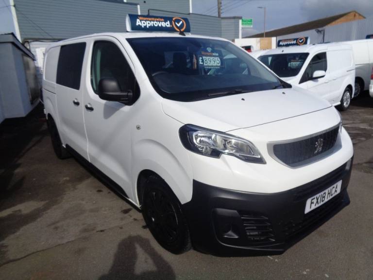 2018 18 PEUGEOT EXPERT 2.0 BLUEHDI 1400 PROFESSIONAL STANDARD CREW VAN NO VAT