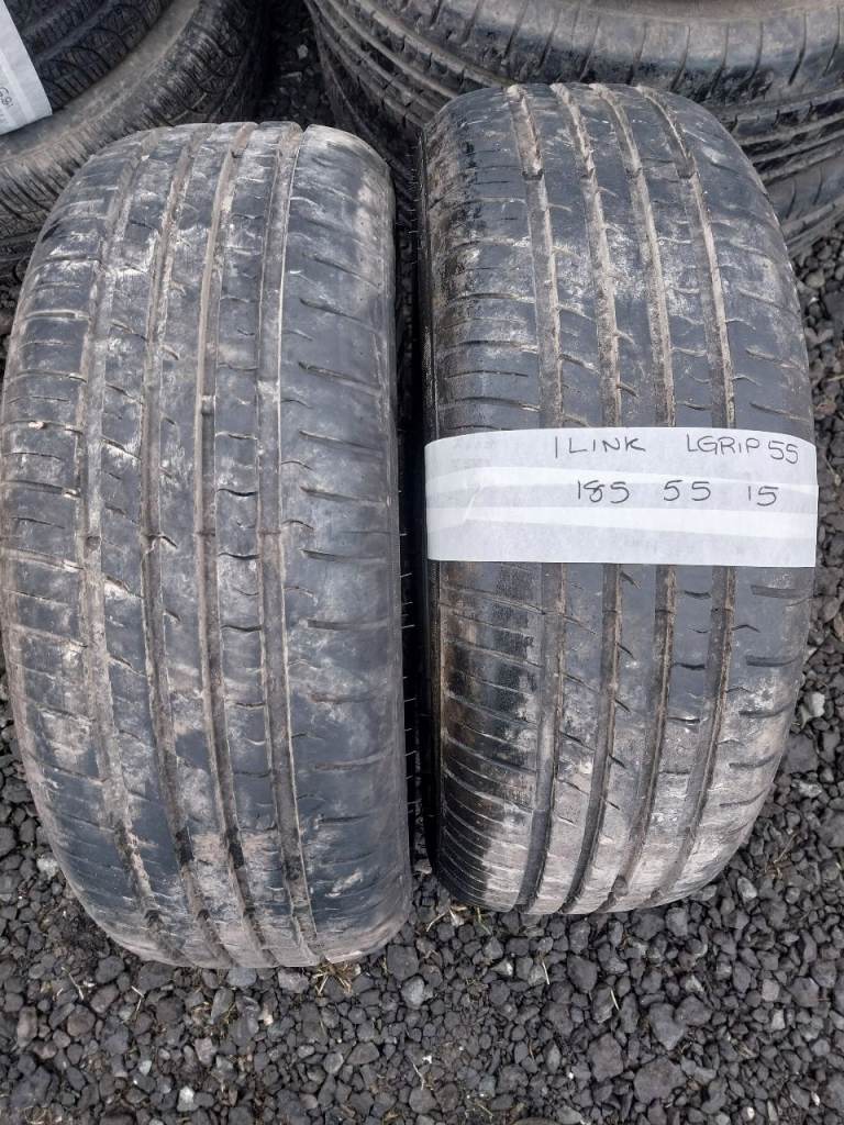 Part worn tyres ILink 185 55 15 - set of 2
