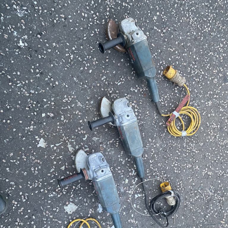 Grinders Stihl saw wacker plate shredder water  pump power tools out