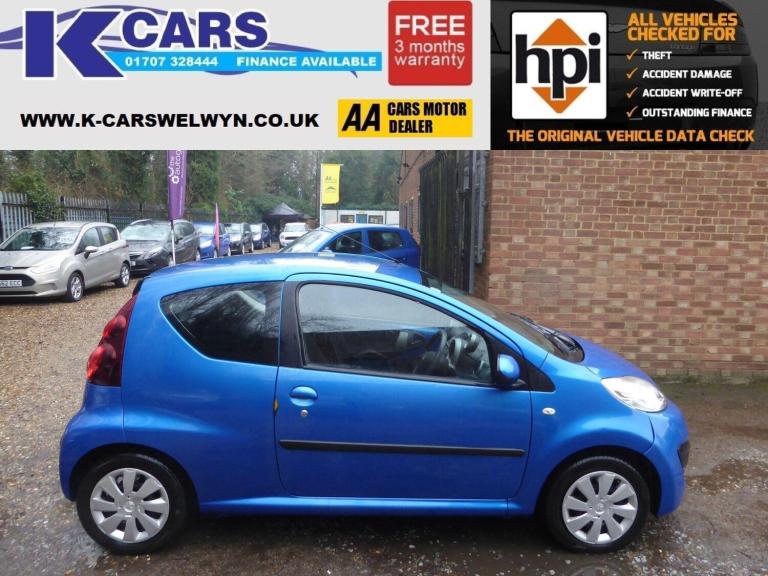 2014 Peugeot 107 1.0 12V Active Euro 5 3dr HATCHBACK Petrol Manual