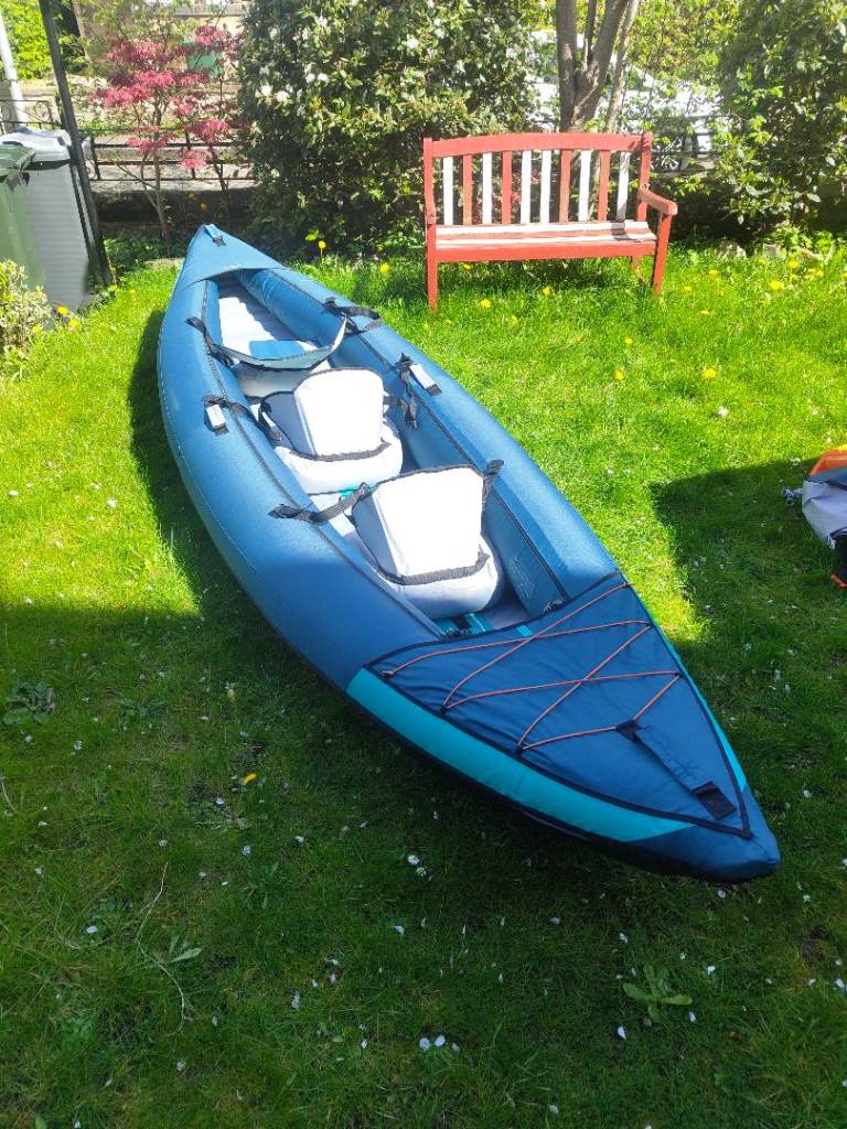 Decathlon ITIWIT 3 Person Inflatable Kayak bundle – Very Good Condition