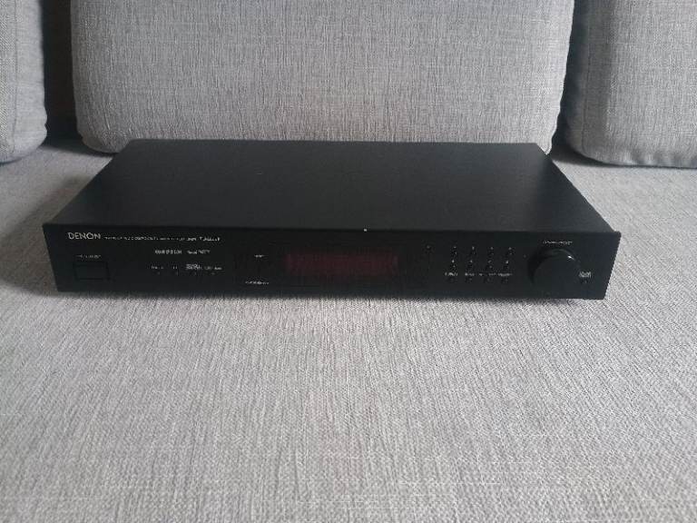 Denon TU-260L II AM-FM Stereo Tuner - Black - Hi-Fi Separate 