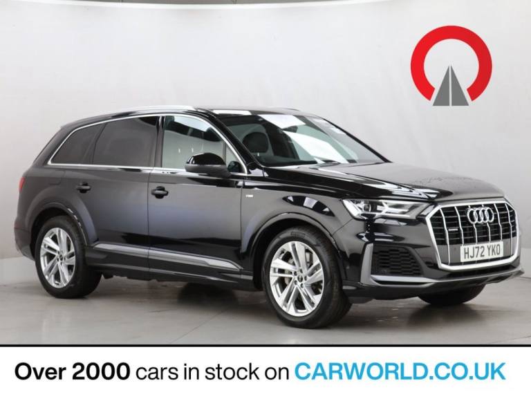 2022 Audi Q7 3.0 TFSI V6 55 S line SUV 5dr Petrol Tiptronic quattro Euro 6 (s/s) (340 ps ESTATE P...