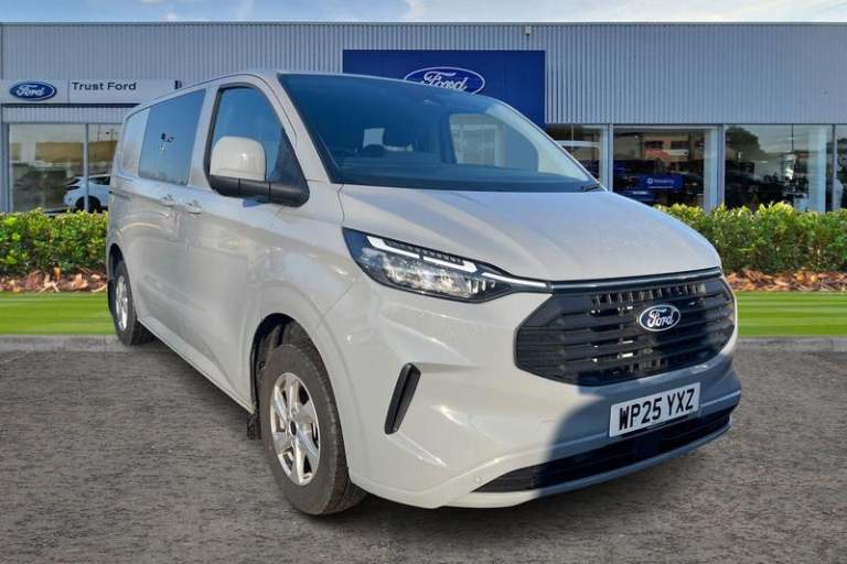 2025 Ford Transit Custom 2.0 EcoBlue 136ps H1 Double Cab Van Limited Auto PANEL VAN DIESEL Automatic