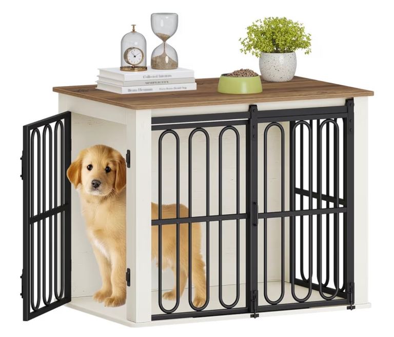 image for Furniture dog crate- medium