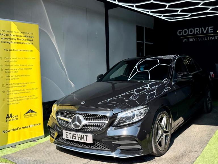 Mercedes-Benz C Class 1.5 C200 MHEV EQ Boost AMG Line G-Tronic+ Euro 6 (s/s) 4dr Petrol Automatic
