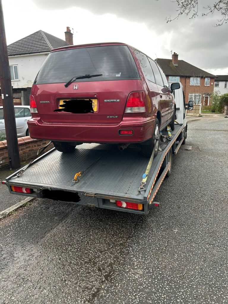 Scrap your car or van Manchester today 