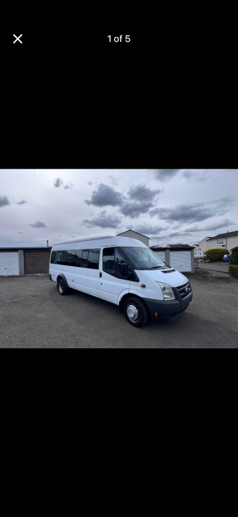 Ford transit minibus 2010