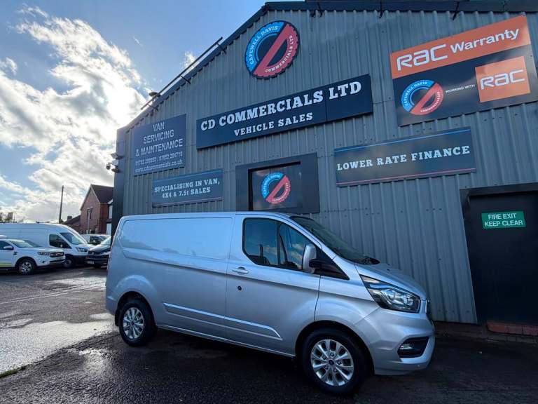2021 Ford Transit Custom 2.0TDCI 300 LIMITED ECOBLUE L1 H1 SWB Low Roof Euro 6  PANEL VAN Diesel ...