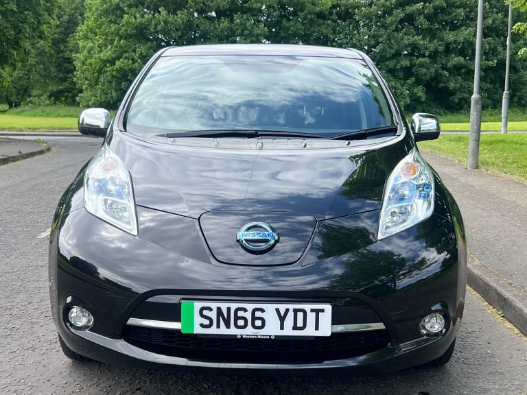 2016 (66), NISSAN LEAF TENKA, 30 KWH, AUTO, FULL ELECTRIC, 81,000 MILES, 16/04/2027 MOT