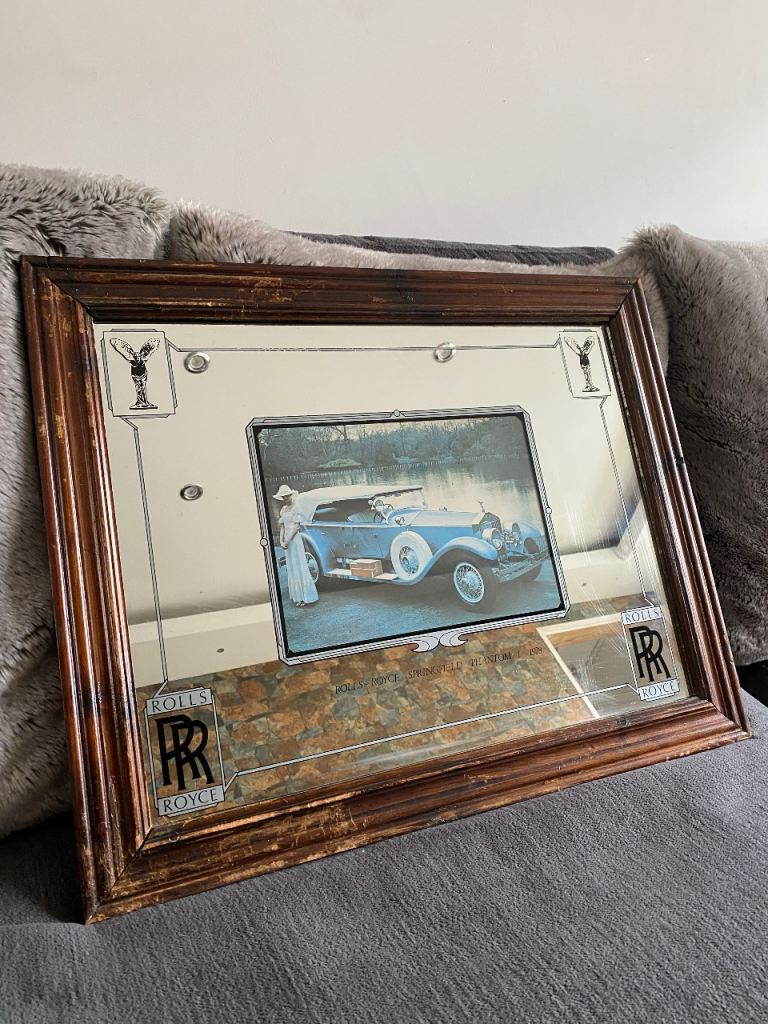 Rolls Royce Vintage Antique Mirror Phantom (1928)