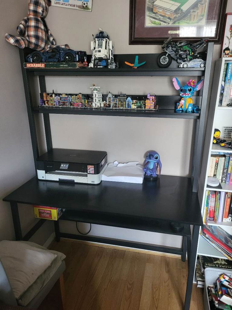Large Black Desk