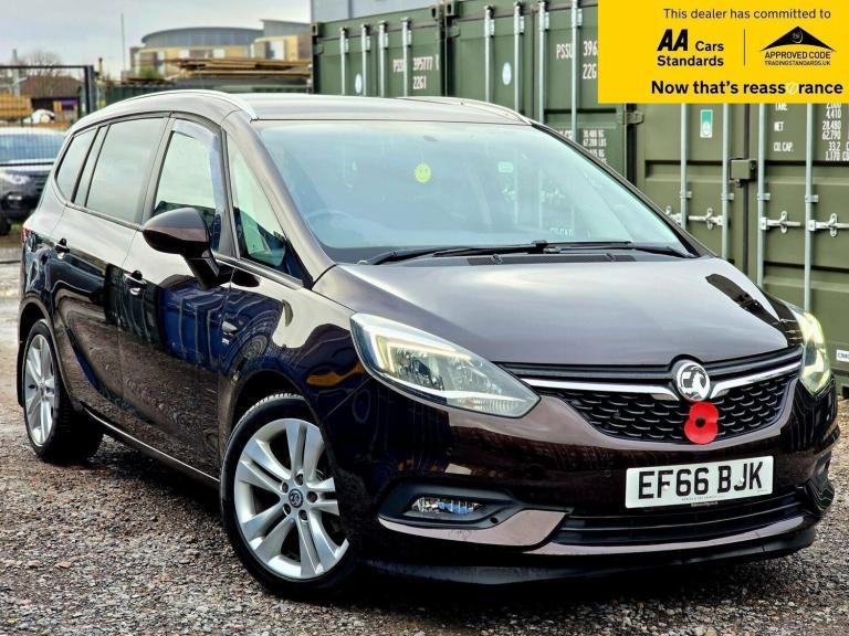 2016 Vauxhall Zafira 1.4i Turbo SRi MPV 5dr Petrol Auto Euro 6 (140 ps) MPV Petrol Automatic
