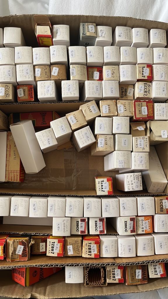 Large Lot of Vintage Valves 