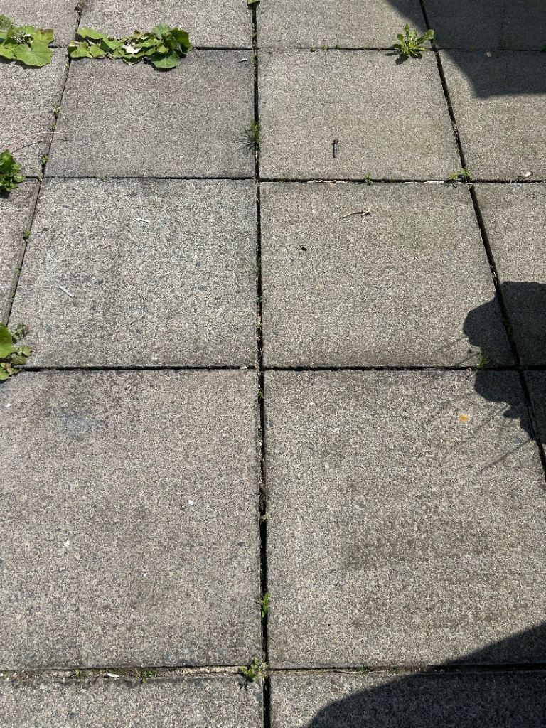 Used Grey Patio Slabs for Sale