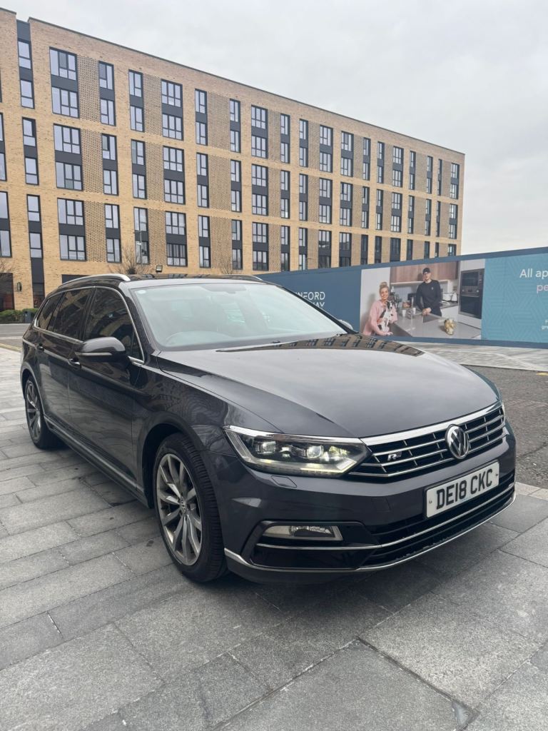 Volkswagen, PASSAT, R LINE, Estate, 2018, Semi-Auto, 1968 (cc), 5 doors