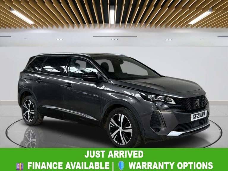 2021 Peugeot 5008 1.2 PureTech GT SUV 5dr Petrol Manual Euro 6 (s/s) (130 ps) HATCHBACK Petrol Ma...