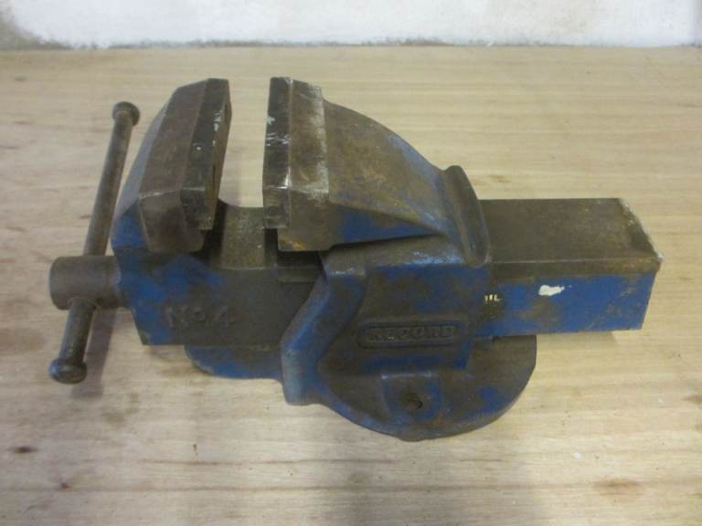 Record No4 Vice. Mechanic,Engineer,Workshop,Diy.Vintage British Made.