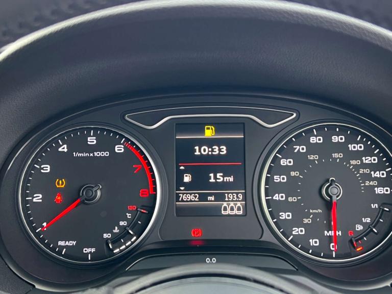 2017 Audi A3 1.0 A3 Sportback TFSI SE 5dr Hatchback Petrol Manual