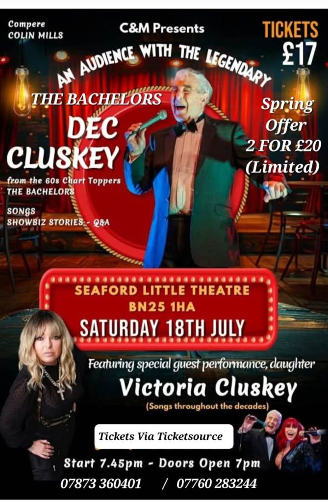 The Bachelors,  Seaford Little Theatre £10