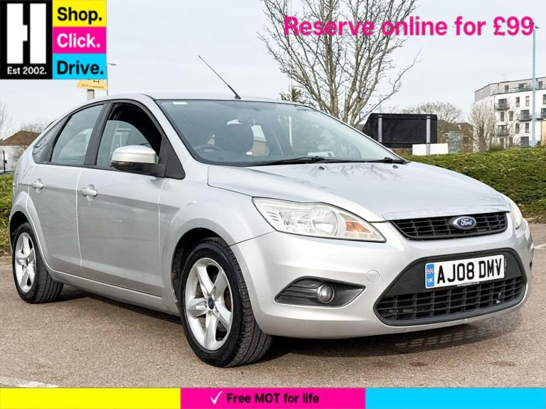 2008 Ford Focus 1.8 Zetec Hatchback 5dr Petrol Manual (169 g/km, 123 bhp) HATCHBACK Petrol Manual