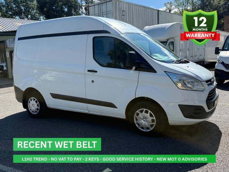2017 Ford Transit Custom 2.0 TDCi 130ps High Roof Trend Van PANEL VAN DIESEL Manual