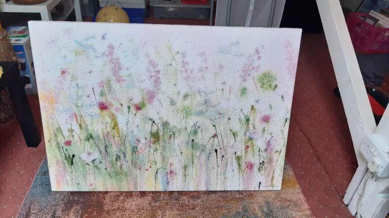 Wild Flowers Watercolour 