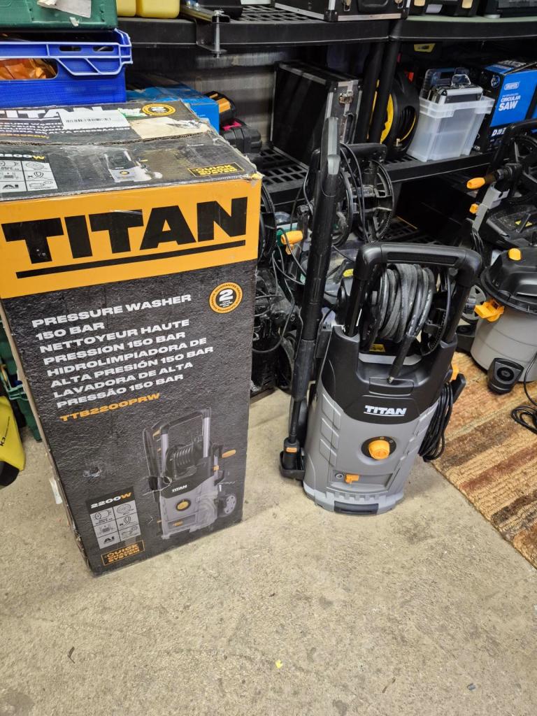Titan 150bar pressure washer