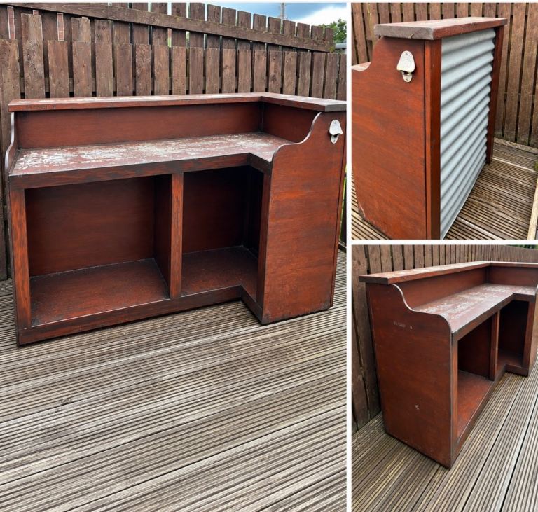 FREE Outdoor Wooden Bar Collection Only - Greenhall, Blantyre