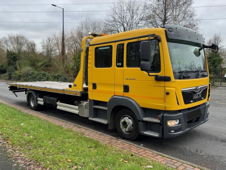 MAN/ ERF TGL 12.220 12 Ton Tilt & Slide Recovery Vehicle With 2nd Car Carrier