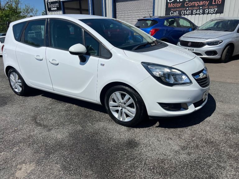2014  (64) Vauxhall Meriva Life 1.4 Petrol 109,000 Miles MOT ’d April 26 alloy wheels 