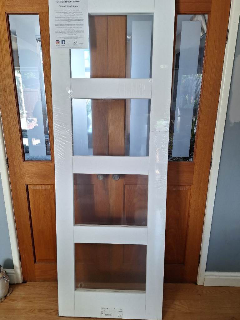 High Quality - Climadoor Internal Glazed doors x 2