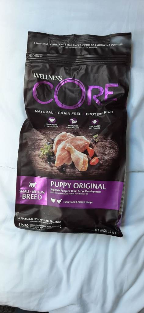 Unopened kibble