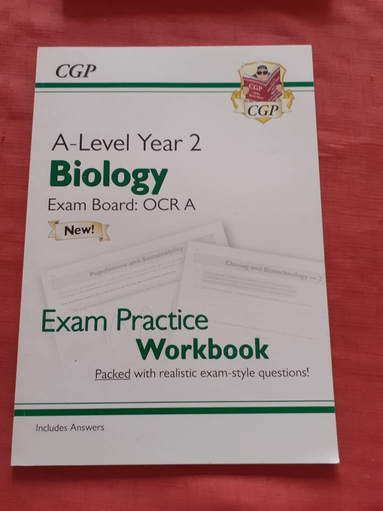 CGP A Level Year 2 biology practice workbook