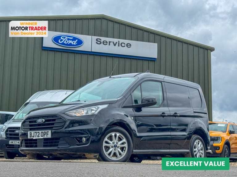 2022 Ford Transit Connect SWB L1H1 Low Roof Limited 200 Air Con EURO 6 Panel Van Diesel Manual