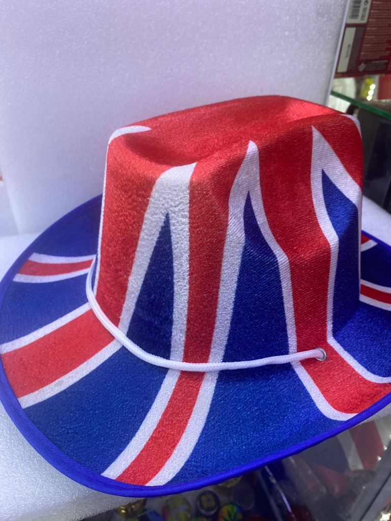 Union Jack Cowboy Hat