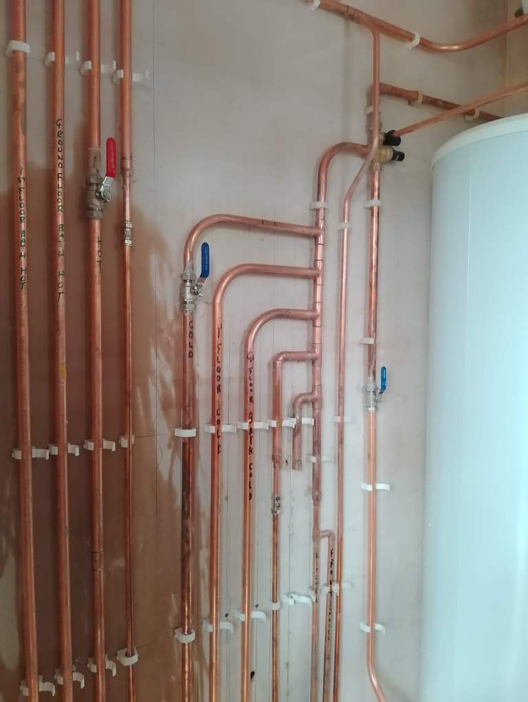 Boiler installation-Megaflo-Backboiler-underfloor heating-gas pipe-full plumbing-HEATING-gas safe