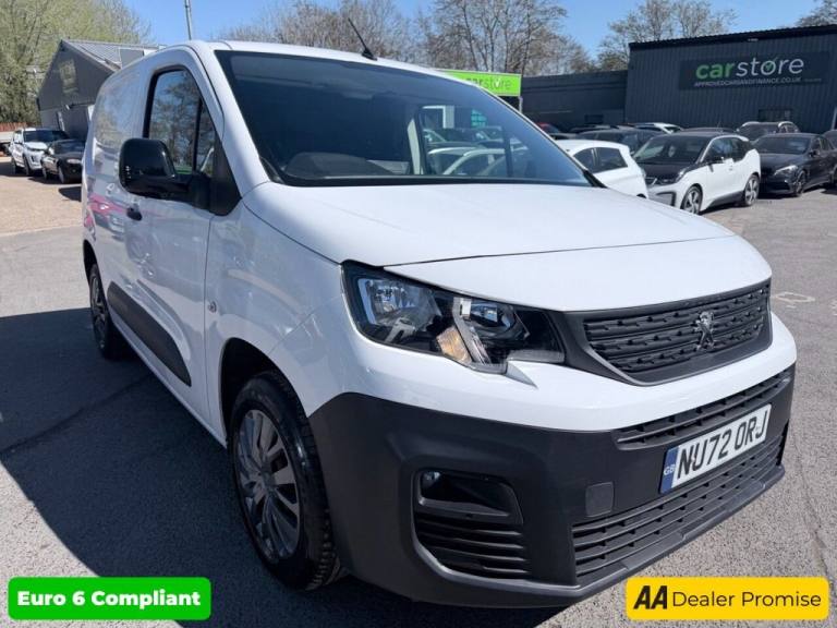 2022 Peugeot Partner 1000 1.5 BlueHDi 100 Professional Prem Van [6 Spd] PANEL VAN DIESEL Manual