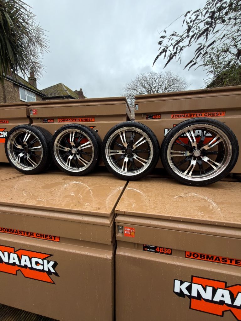 Mini Cooper Konig Unknown set of alloys wheels-free local delivery 