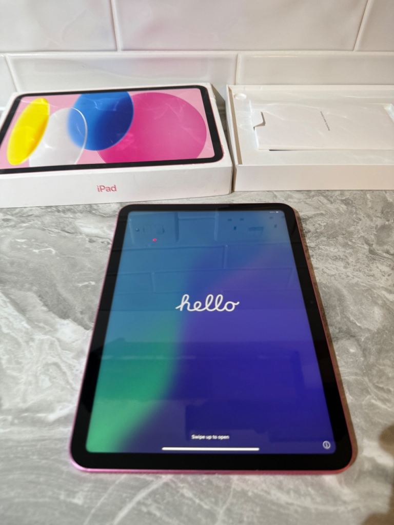 Apple iPad 10th Generation – 64GB – Pink