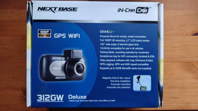 Nextbase 312 dashcam 